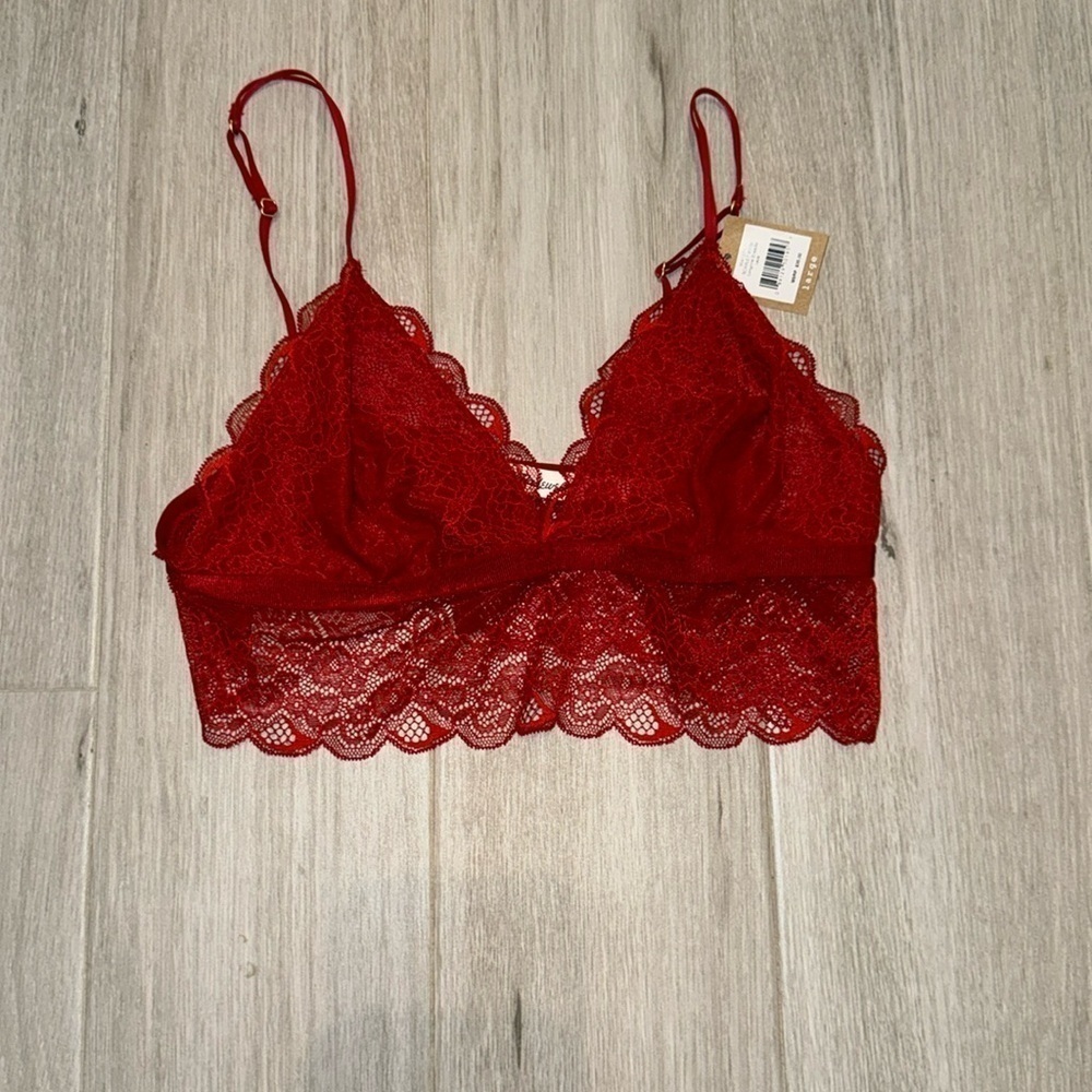 Madewell Longline Lace Bralette - Picture 2 of 3